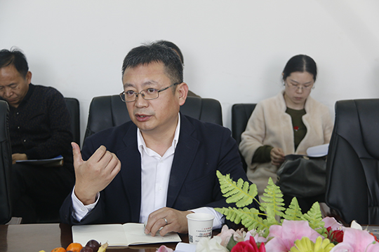 华体会(中国)董事长黄道元发表讲话