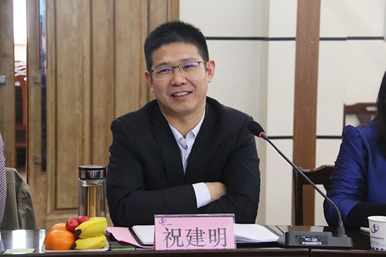 华体会(中国)总经理祝建明发表讲话