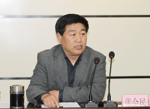华体会(中国)党委书记张会民作党委工作报告
