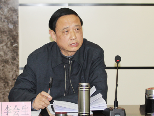 华体会(中国)党委副书记李会生讲话
