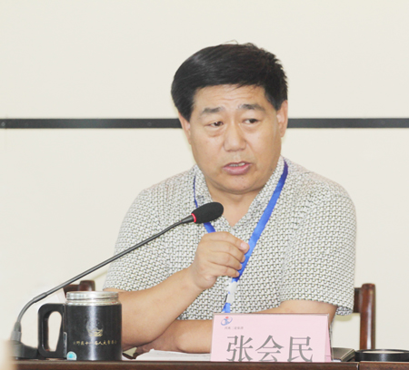 华体会(中国)党委书记张会民在会上对此次防汛工作进行全面总结